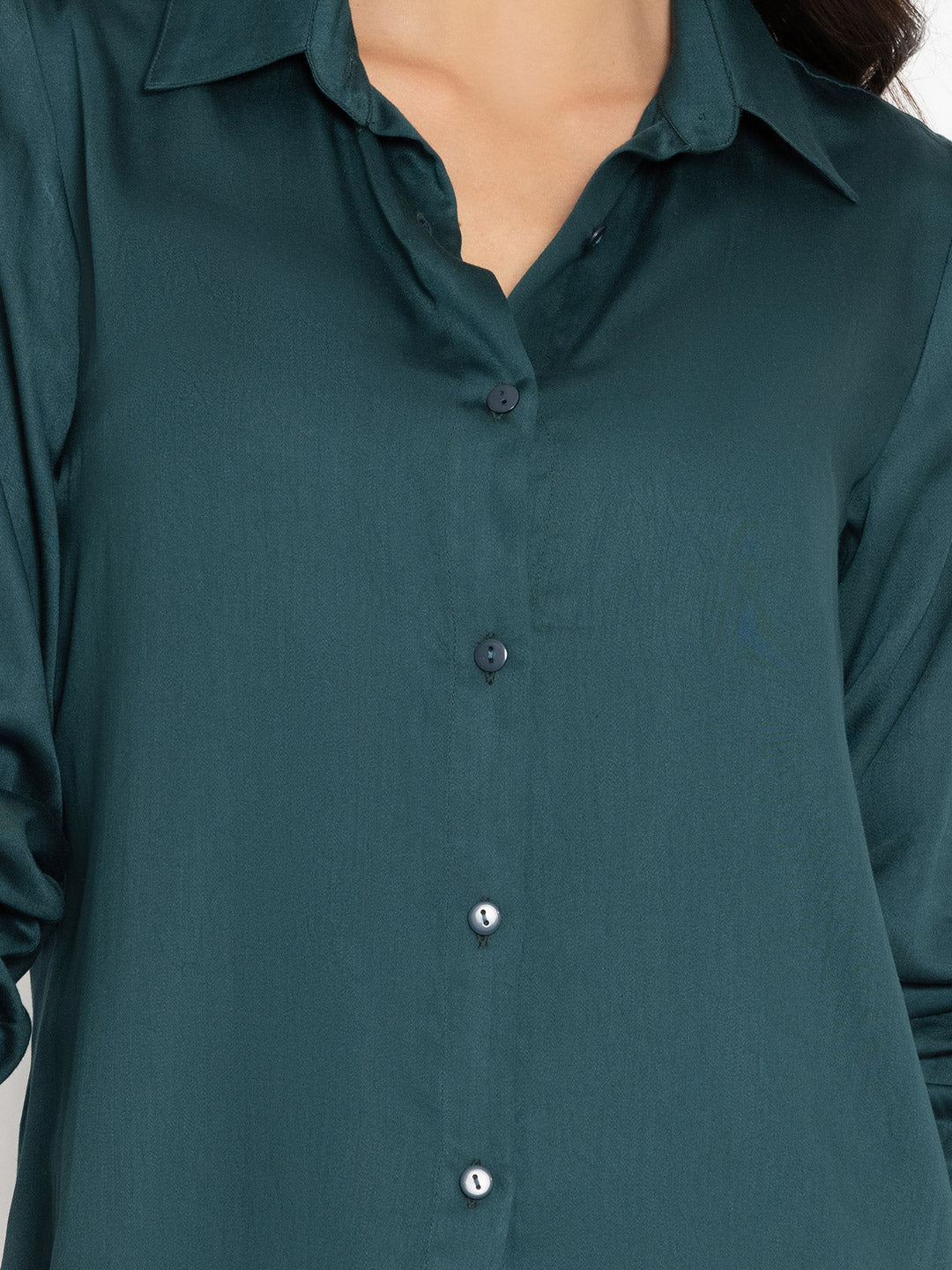 Luxe Green Shirt from Shaye , Shirt for women