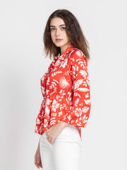 Noreen Cinched Shirt Jacket from SHAYE , Shirt for women