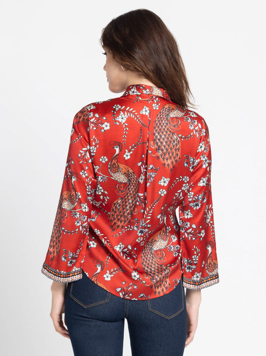 Moniq Cinched Shirt Jacket from Shaye , Shirt for women