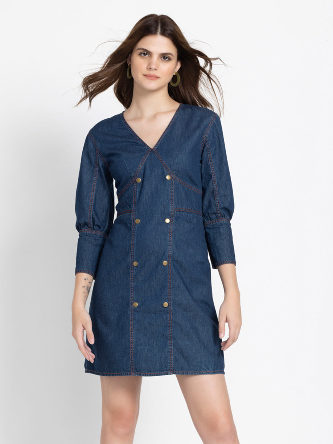 Sasha Denim Dress from Shaye India , Dress for women