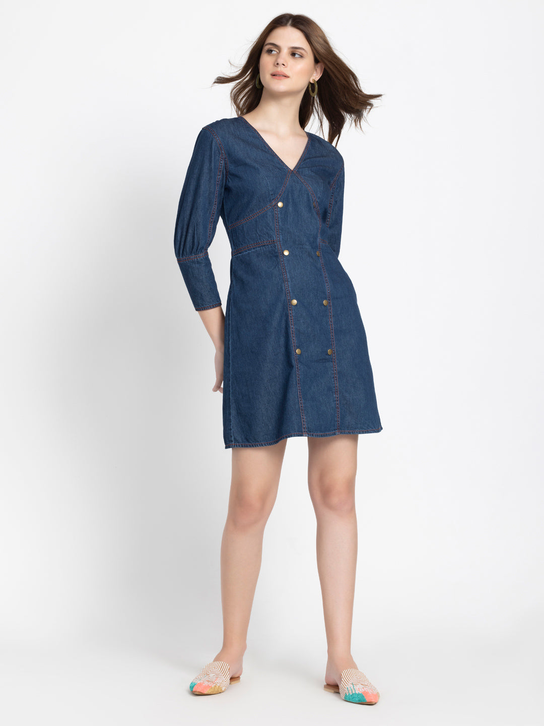 Sasha Denim Dress from Shaye India , Dress for women