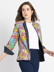 Scandi Reversible Denim Jacket from Shaye India , Jacket for women