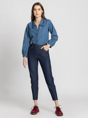 Hampton Denim Shirt from Shaye India , Shirts for women