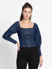 Joey Denim Top from Shaye , Top for women