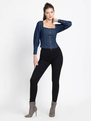 Joey Denim Top from Shaye , Top for women