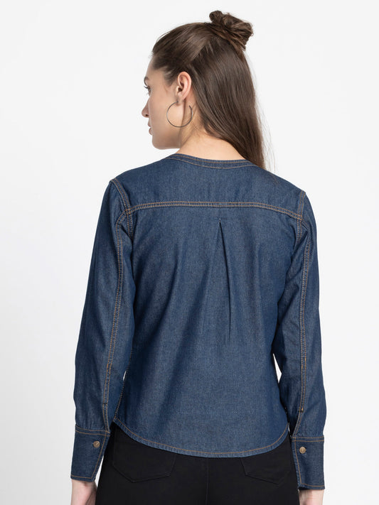 Forever Denim Shirt from Shaye , Shirt for women