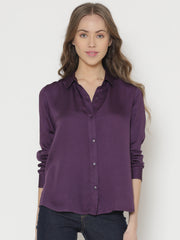 Purple Buttondown Shirt from Shaye , Shirt for women